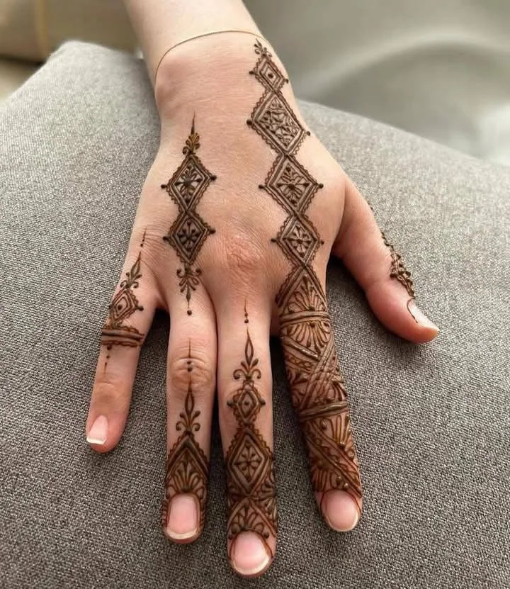Moroccan Henna — real henna design photo 6