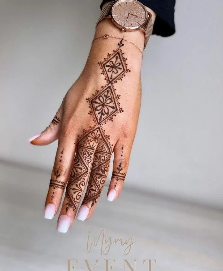 Moroccan Henna — real henna design photo 16