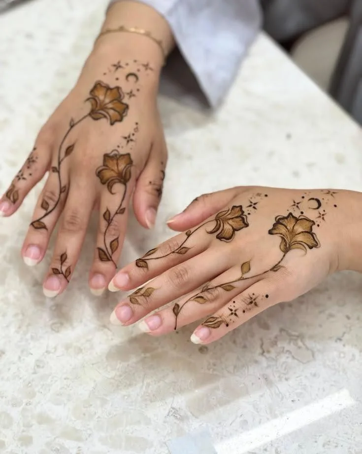 UAE National Day henna design 4