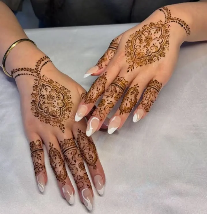 Pakistani Mehndi — real henna design photo 2