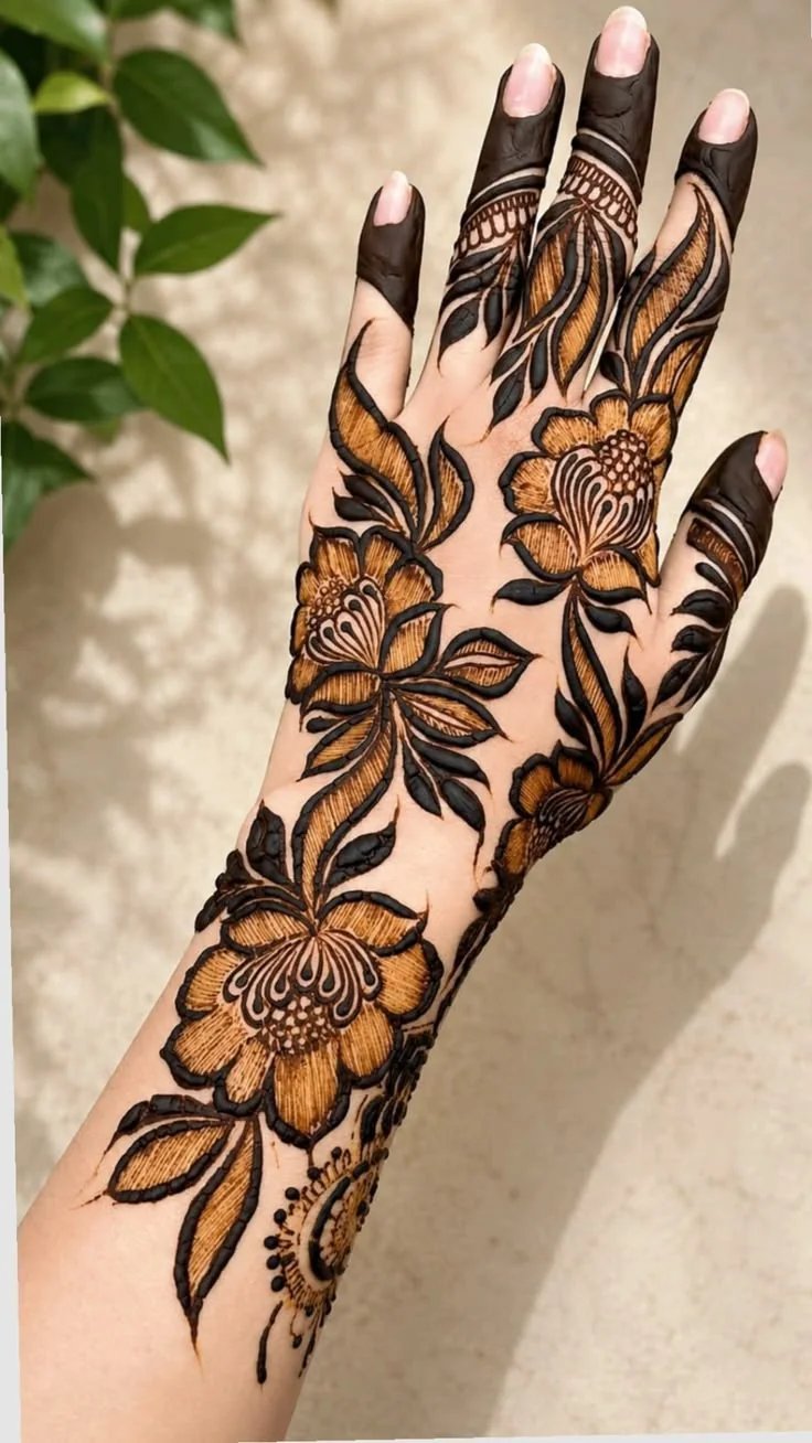 Arabic Henna — henna artwork at The Henna Lounge by Amita